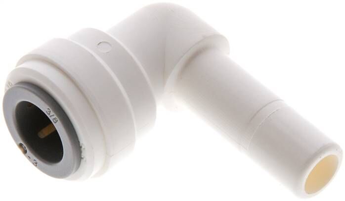 Connettore push-in angolato 3/8" (9,52 mm) nipplo push-in-3/8" (9,52 mm) tubo flessibile, IQS-LE