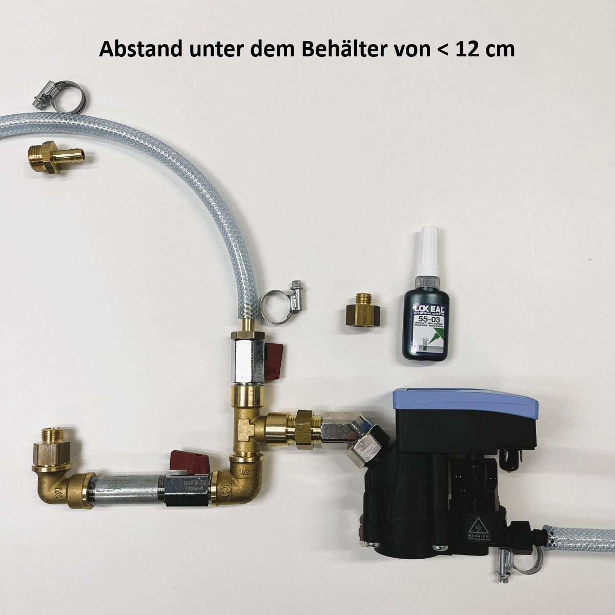 DF Kondensatableiter Set für mobile Kompressoren