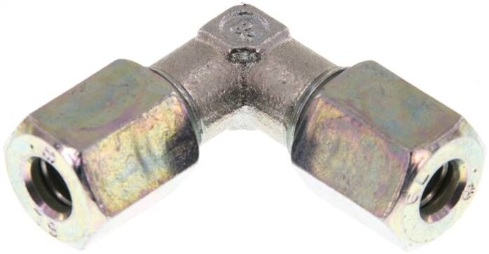 Gomito anello di taglio attacco a vite 6 L (M12x1,5), acciaio zincato