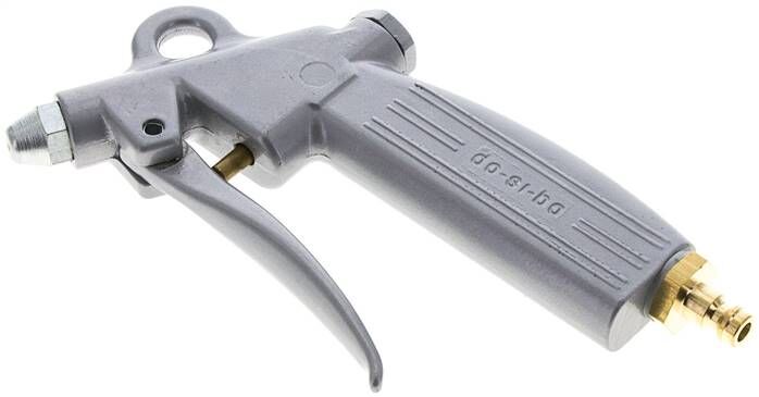 Pistola di soffiaggio in alluminio, regolabile NW 5 con ugello corto Ø 1,5 (standard)