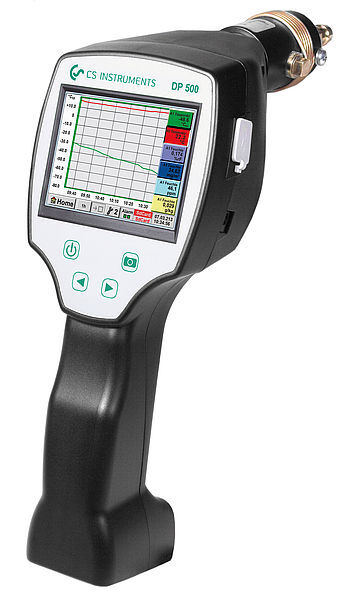 Mobiles Taupunktmessgerät DP 500 für Druckluft und Gase (Hochdruckversion bis 350 bar)