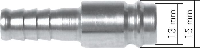 Tappo di accoppiamento (NW10) G 3/8"(AG), 1.4404