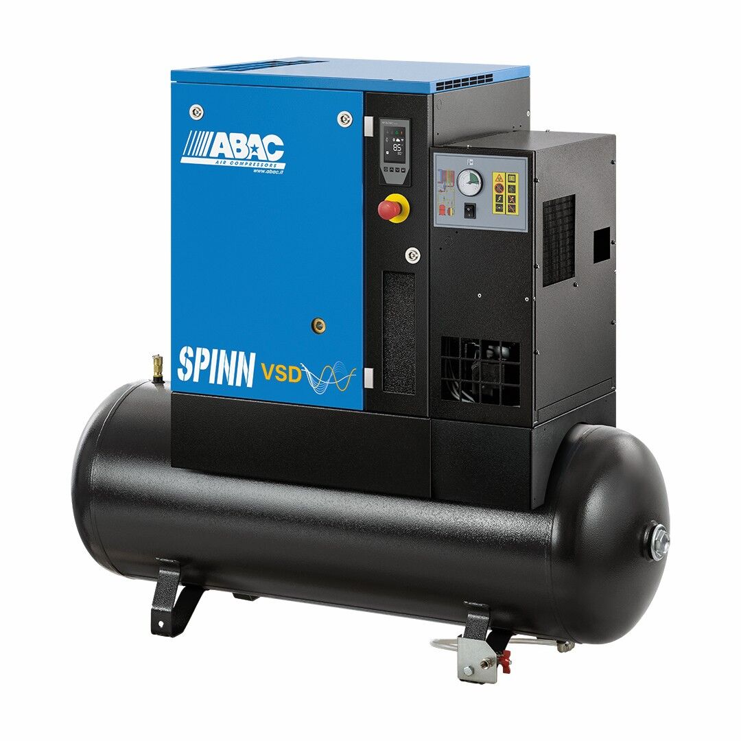 ABAC Schraubenkompressor SPINN7,5E I 10 400/50 200 AD, 4152060882