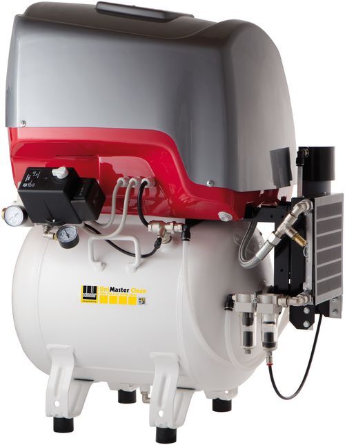 Schneider-Kompressor UNM 240-8-40 WXSM Clean - Ölfrei inkl. Membrantrockner und Schallhaube H332110 DGKH332110