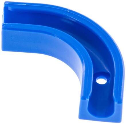 supporto per tubo a 90°, blu per tubo da 8 mm