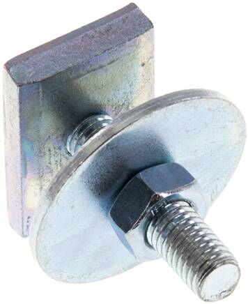 Vite con testa a martello HS M 8x40, acciaio zincato (33 x 23 x 6)