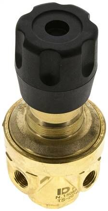 Regolatore di pressione, ottone, G 1/4", 1 - 15bar (standard)