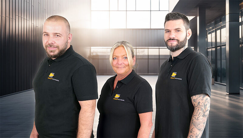 Gruppenbild Team Versand