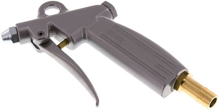 Pistola di soffiaggio in alluminio con ugello corto Ø 1,5 (standard) 13 mm