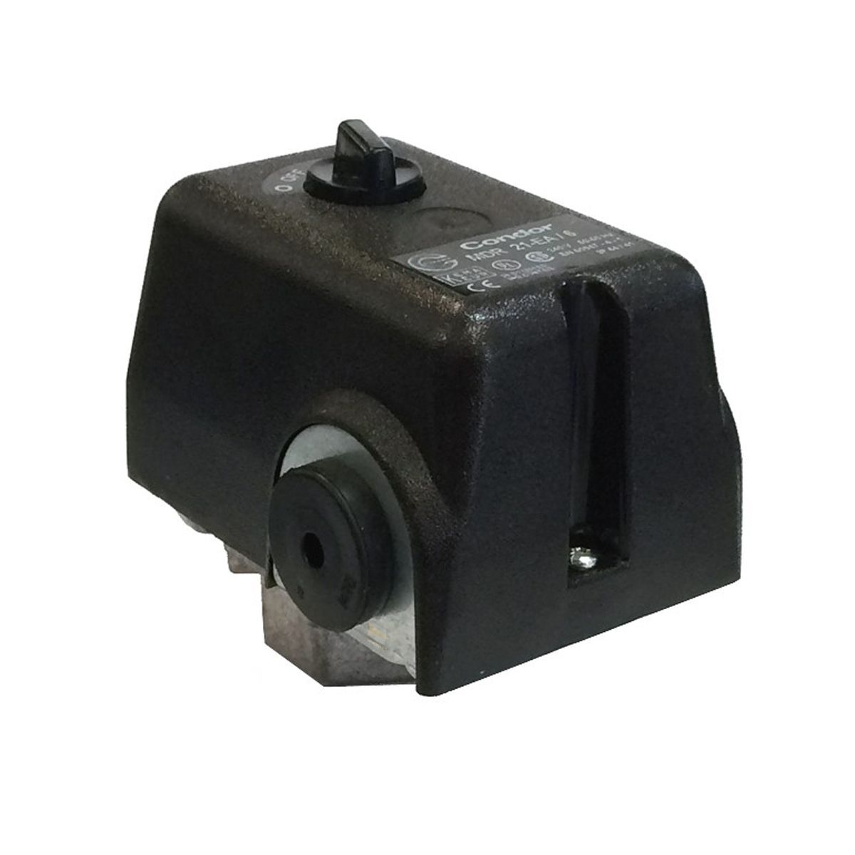 Interruttore Aria Compressa Condor MDR-5/11-K - Capacità 5,5 KW, Pressione Max 45 Bar