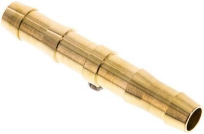 Schlauchtülle Mit Drehbarer Überwurfmutter – G 3/8 Auf 9 Mm, Messing, 16 Bar