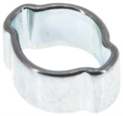 2 Stück Verstellbare Doppeldraht-Schlauchschellen Aus Stahl, 19-22 Mm, Verzinkt
