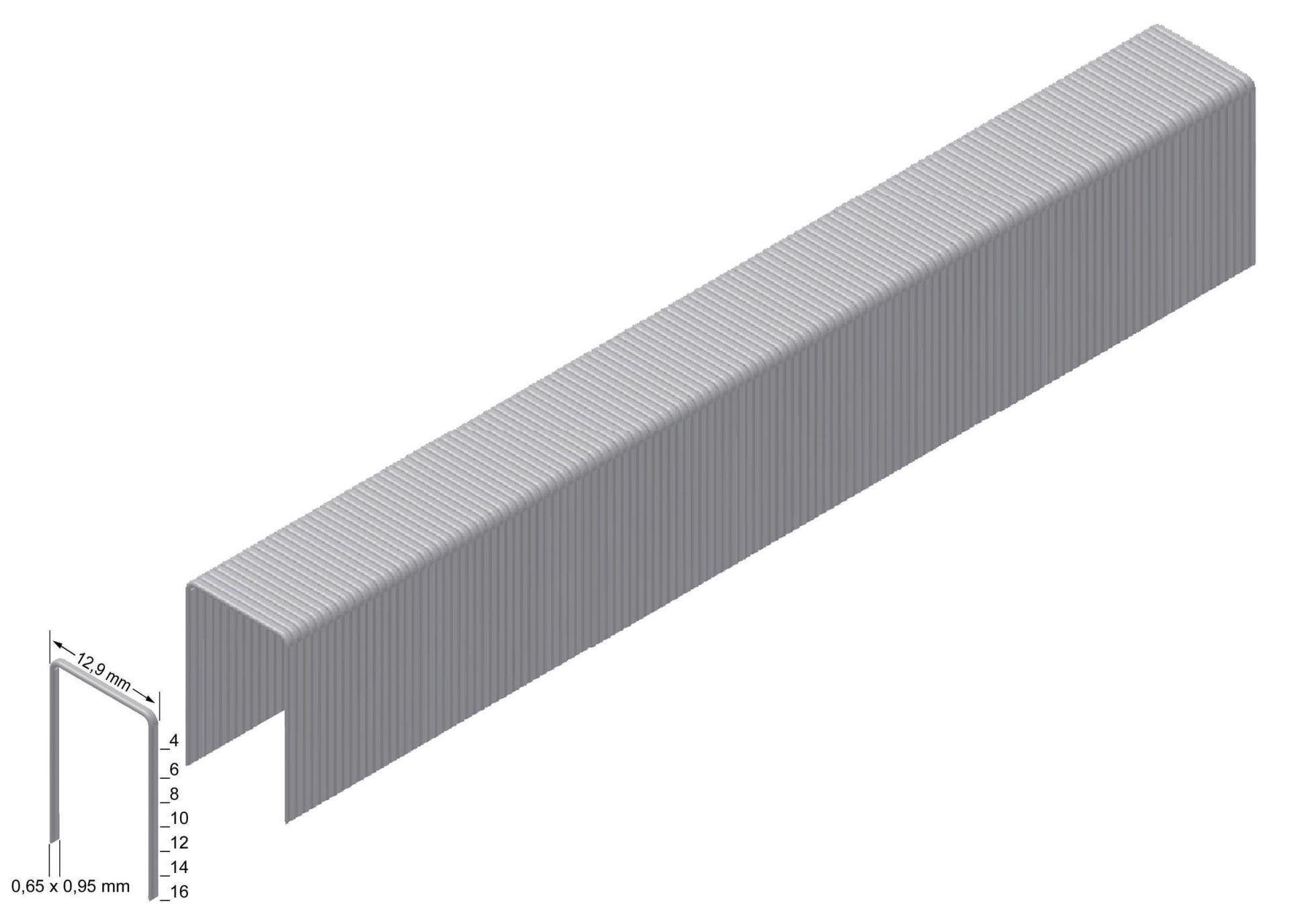 Garten-Heftklammern – 15,2 Cm, Verzinkter Stahl, 10 Stück