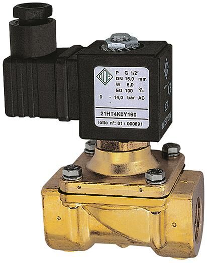 6/2-Wege Hydraulikventil, G 1/2, 12 V DC (6WV12-12V=) - - Pneumatik - Hydraulik - Industriebedarf