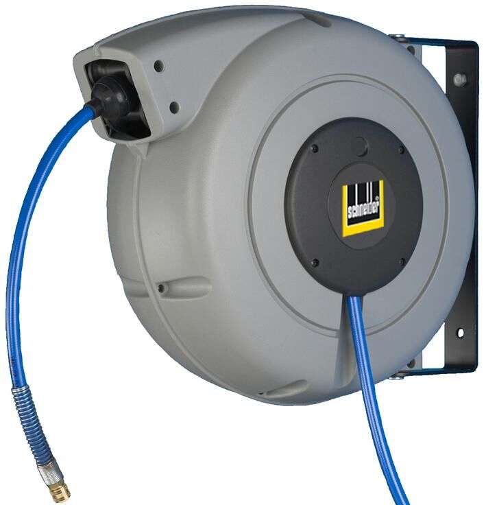 Druckluftschlauch Aufroller Schlauchtrommel Luft Schlauchaufroller 15 M 18 Bar 13774011