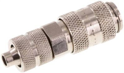 MroMax Nebeldüsen 2 Stück – Messing, 0,5 Mm Öffnung, Für 6 Mm Schnellverbinder, Länge 27 Mm
