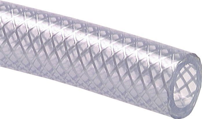 Druckluftschlauch PVC-Schlauch mit Gewebe 6 x 3 mm