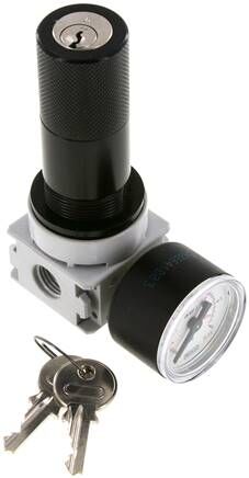 Druckregler Futura Baureihe 4 - 14000 L/min G1 Regelbereich 0,5-8 Bar